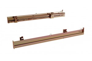 BOSCH Guide telescopiche indipendenti FlexiClip con sistema d'arresto, Acciaio Inox - HEZ638070