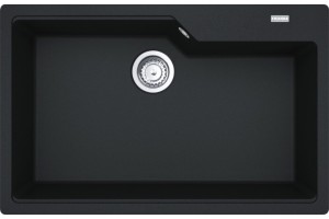 Franke UBG 610-72 Urban Lavello 1 vasca sopratop 78 x 50 cm - nero - 114.0686.801