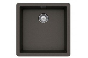 SCHOCK BYKN100LU43 Lavello Brooklyn N100LU Asphalt Brooklyn 53 cm Cristalite 