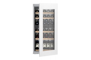 Liebherr Cantina Vino Da Incasso EWTgw 2383 Con Porta In Vetro Bianco Senza Maniglie Da 60 Cm