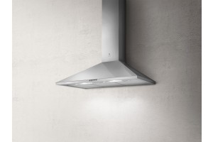 ELICA ADELE BLIX/A/90 CAPPA A PARETE ASPIRANTE 90 CM INOX E VETRO NERO